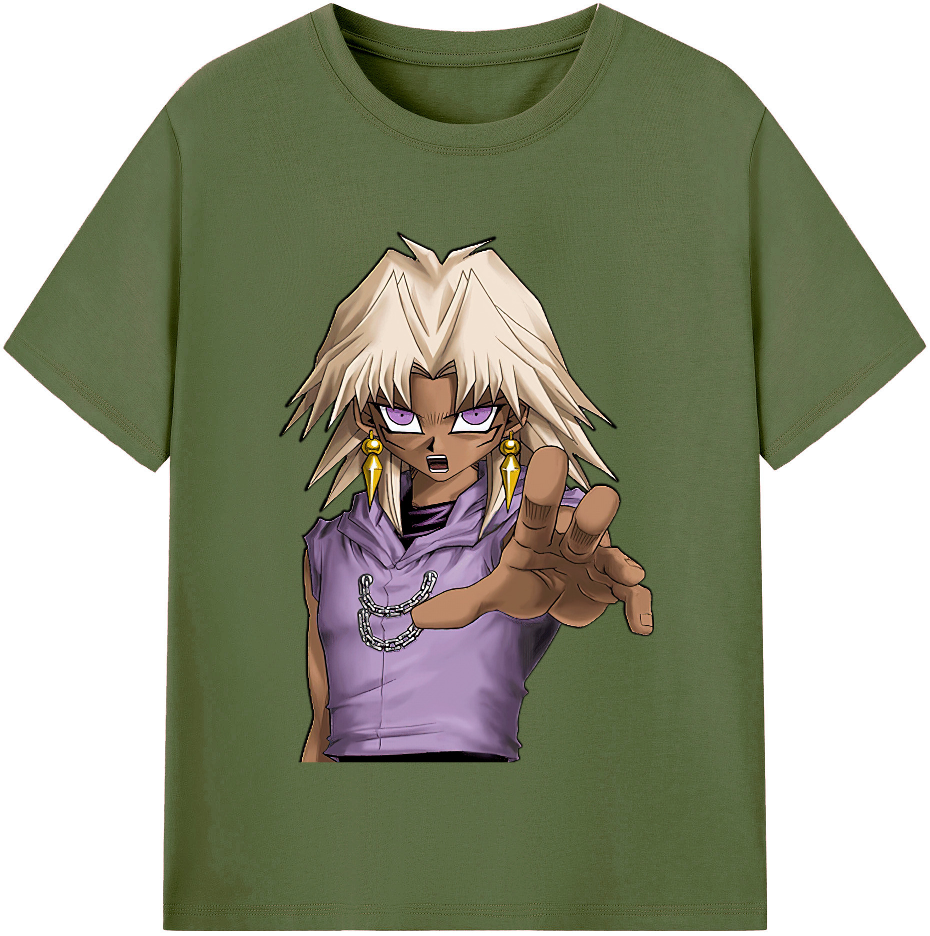 （画像用） 遊☆戯☆王 Yu-Gi-Oh! 綿100％半袖Tシャツ（フロントプリント）